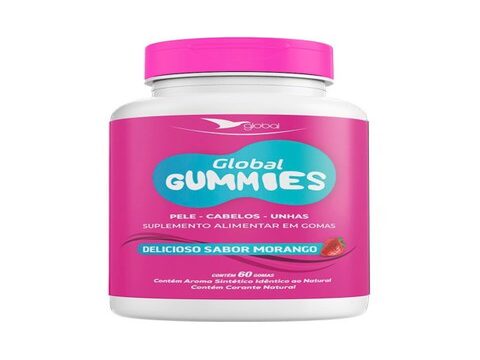 Gummies - Suplemento para Crescimento de Cabelo, Pele e Unhas